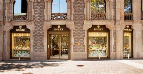 rolex barcelona paseo de gracia